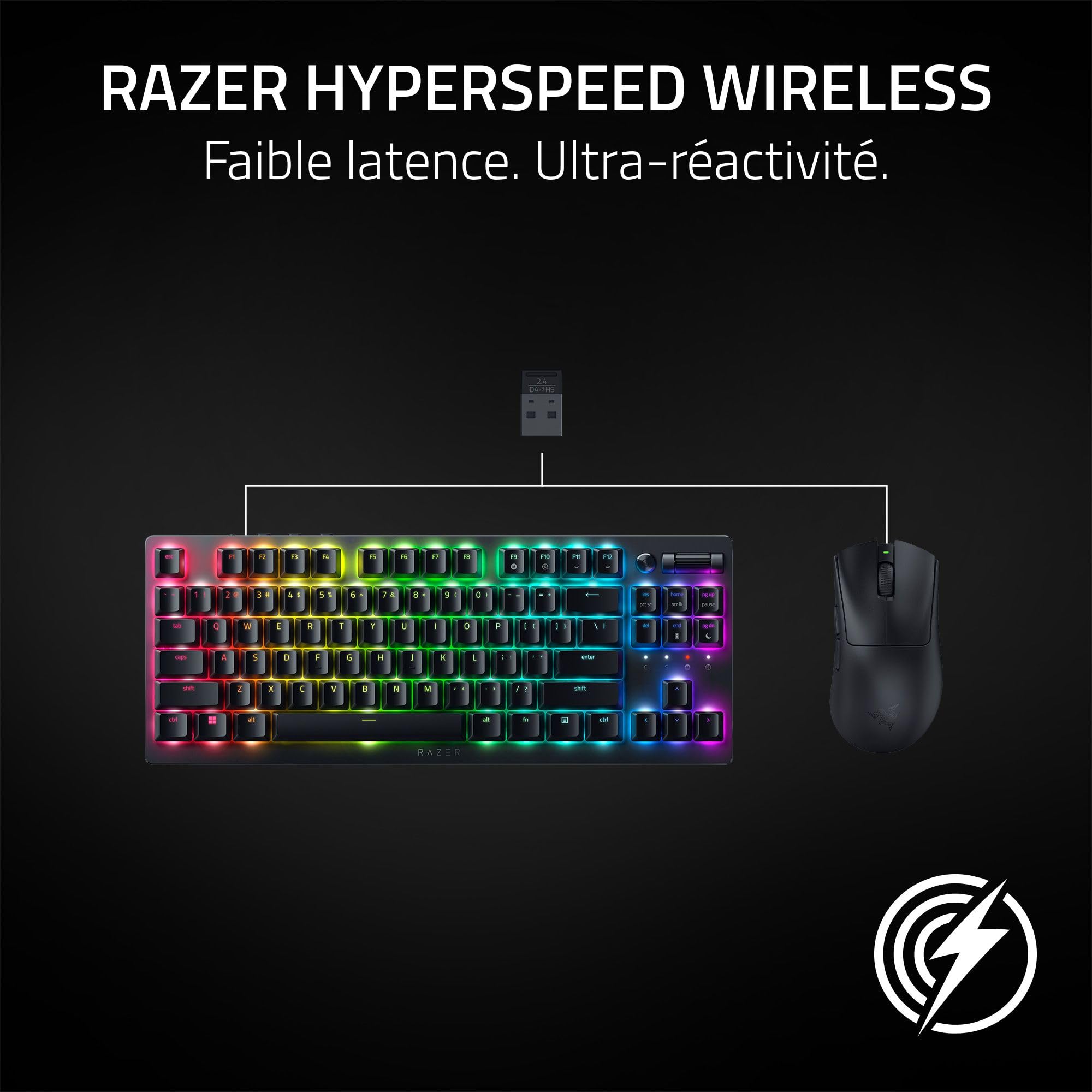 razer-deathadder-v3-hyperspeed-souris-e-sport-sans-fil-ergonomique-ultra-l-g-re- image 5