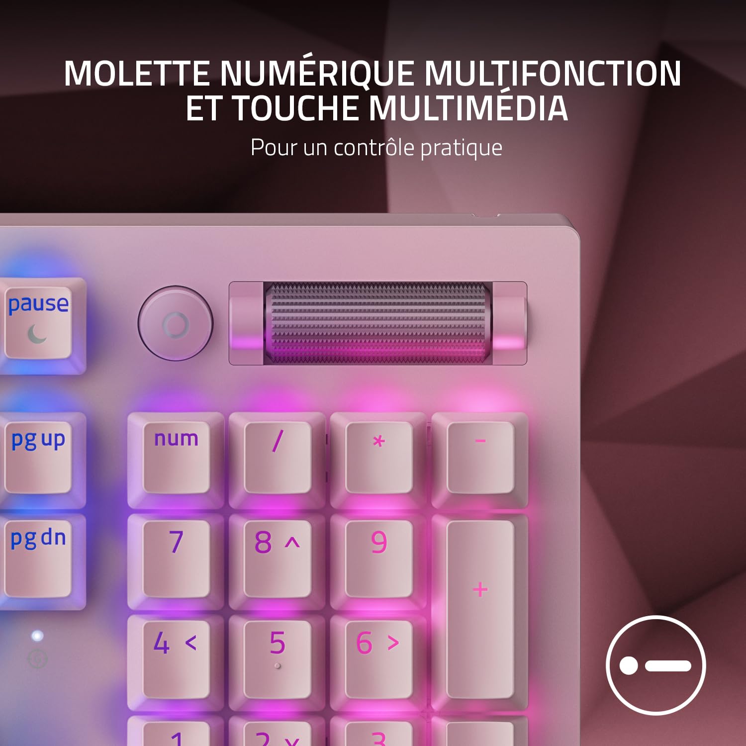 razer-blackwidow-v3-us-rose-quartz-clavier-gamer-m-canique-avec-switches-razer-g image 5
