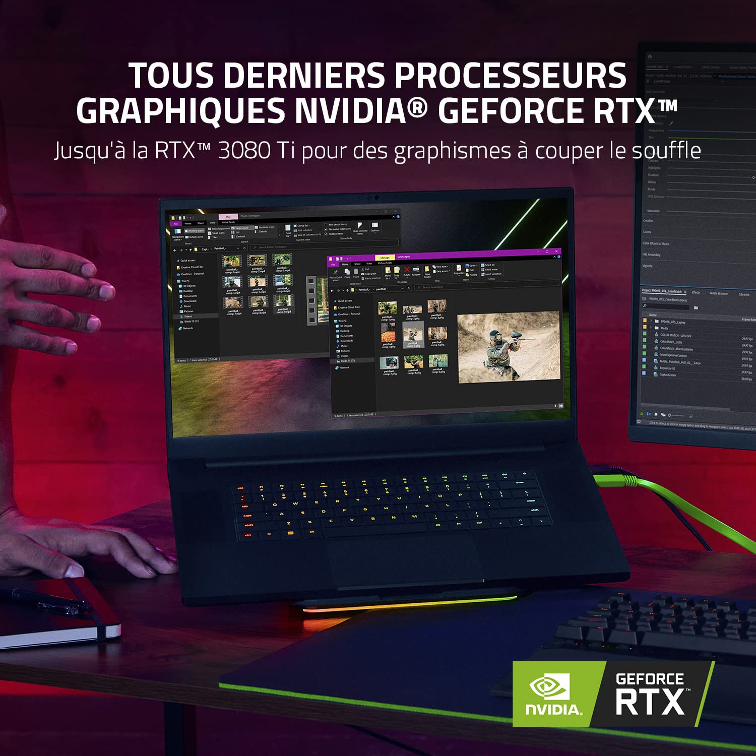 razer-blade-17-rz09-0406-pc-portable-gaming-17-fhd-360hz-intel-core-i7-11800h-nv image 3
