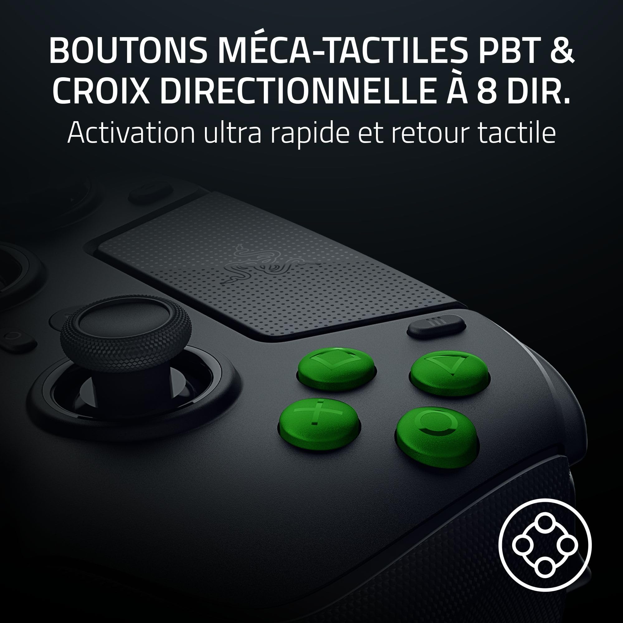 razer-raiju-v3-pro-manette-sans-fil-e-sport-pour-ps5-et-pc-4-boutons-arri-re-amo image 7