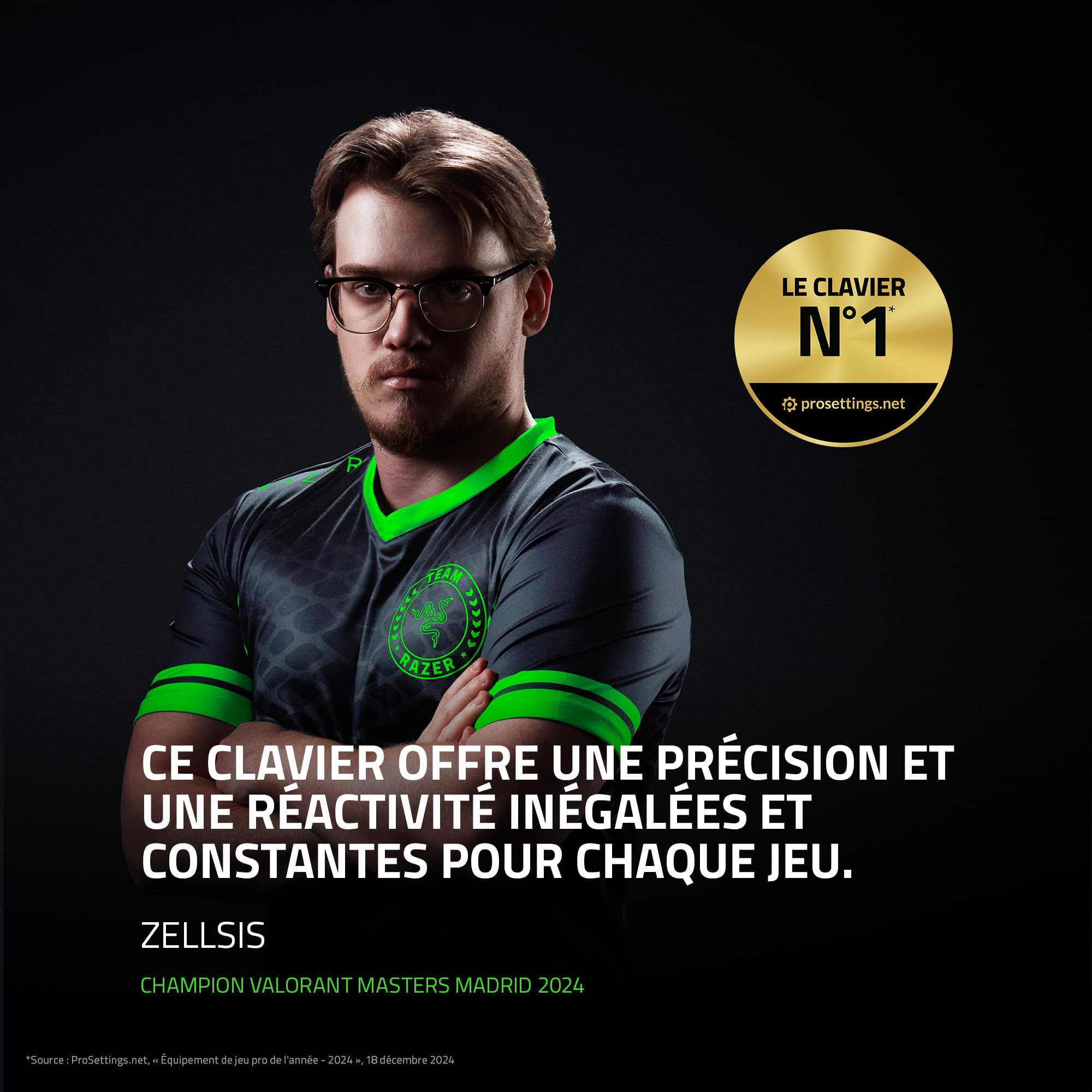 razer-huntsman-v3-pro-azerty-clavier-gamer-optique-analogique-avec-rapid-trigger image 2