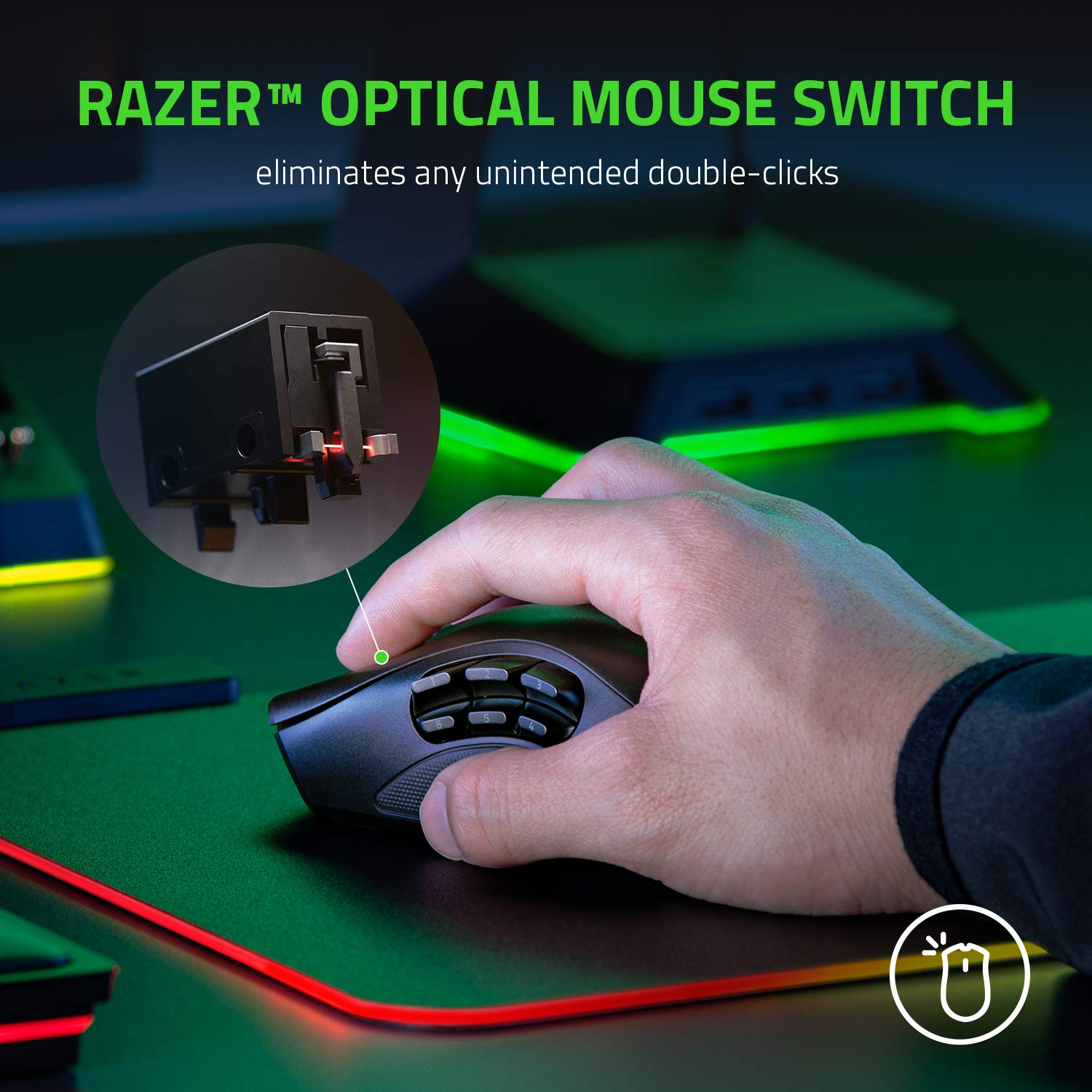 razer-naga-pro-souris-gaming-sans-fil-modulaire-panneaux-lat-raux-interchangeabl image 7