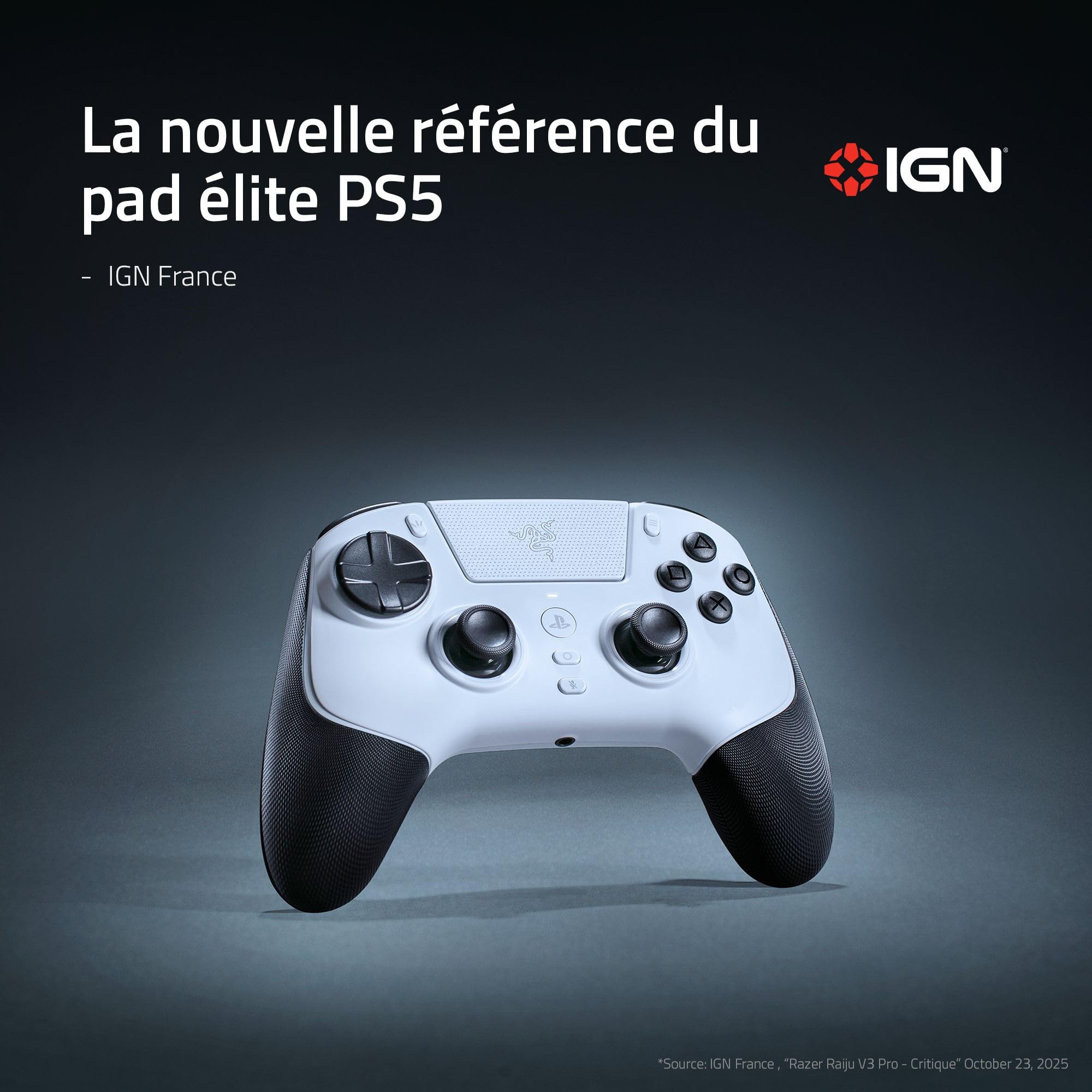 razer-raiju-v3-pro-manette-sans-fil-e-sport-playstation-5-et-pc-avec-sticks-tmr- image 2