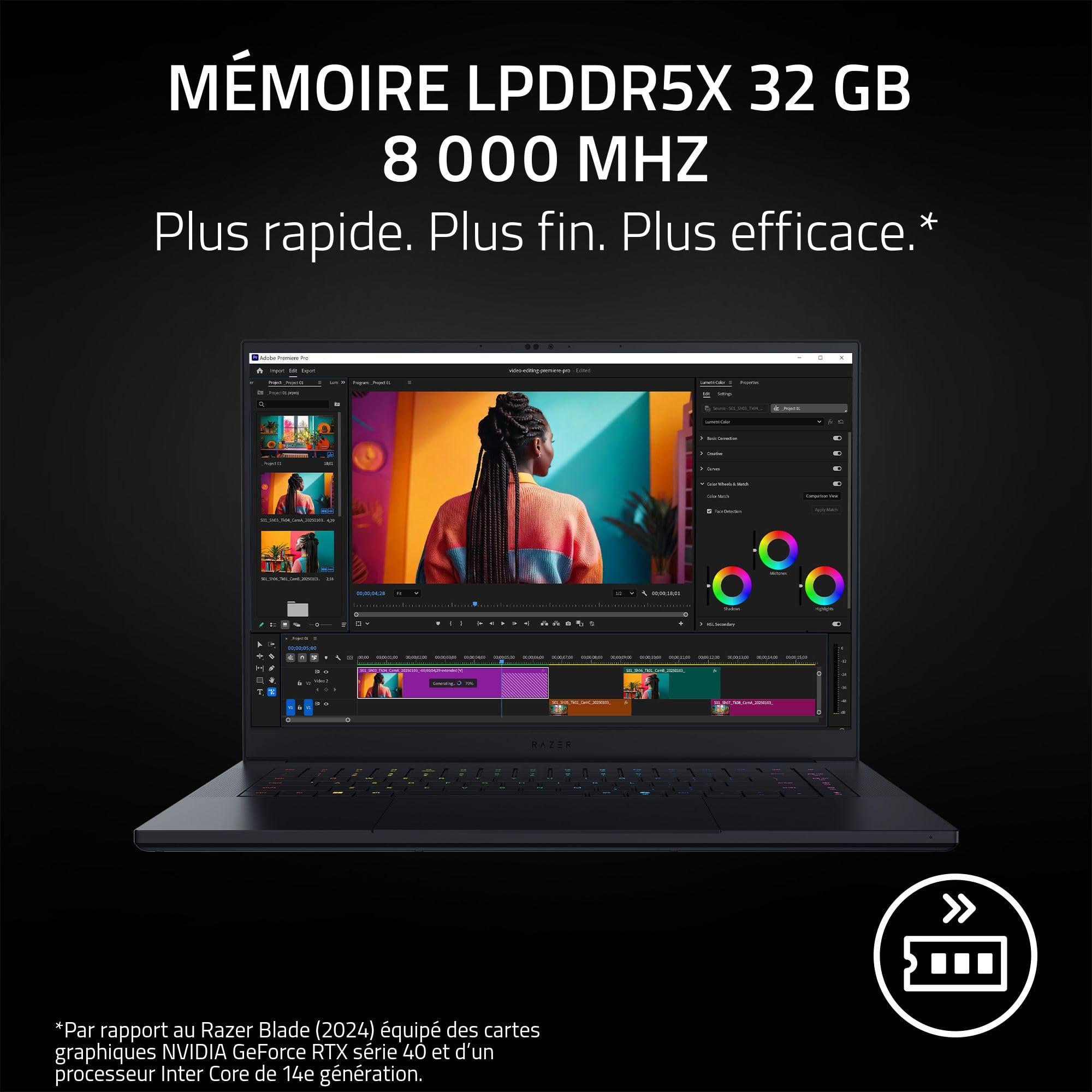 razer-blade-16-2025-pc-portable-gaming-16-oled-qhd-240-hz-geforce-rtx-5090-amd-r image 7