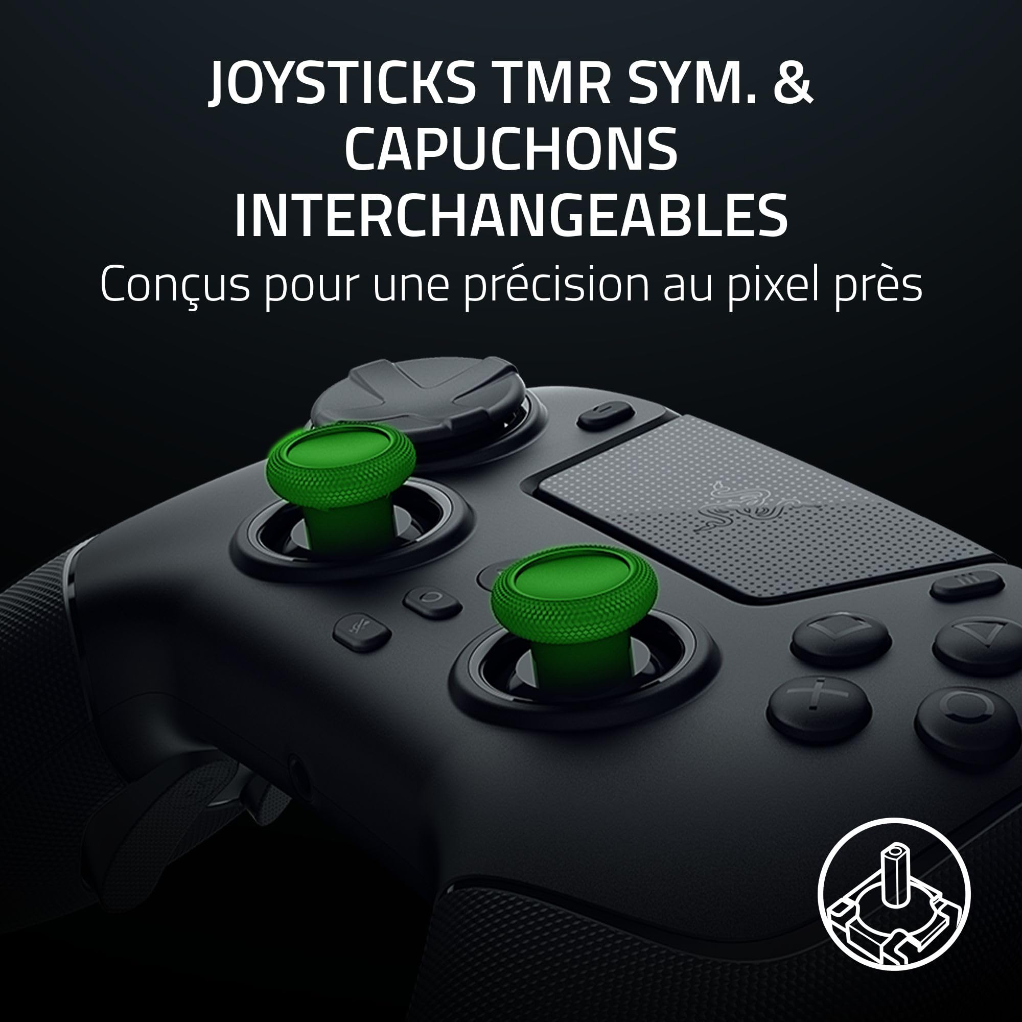 razer-raiju-v3-pro-manette-sans-fil-e-sport-pour-ps5-et-pc-4-boutons-arri-re-amo image 5