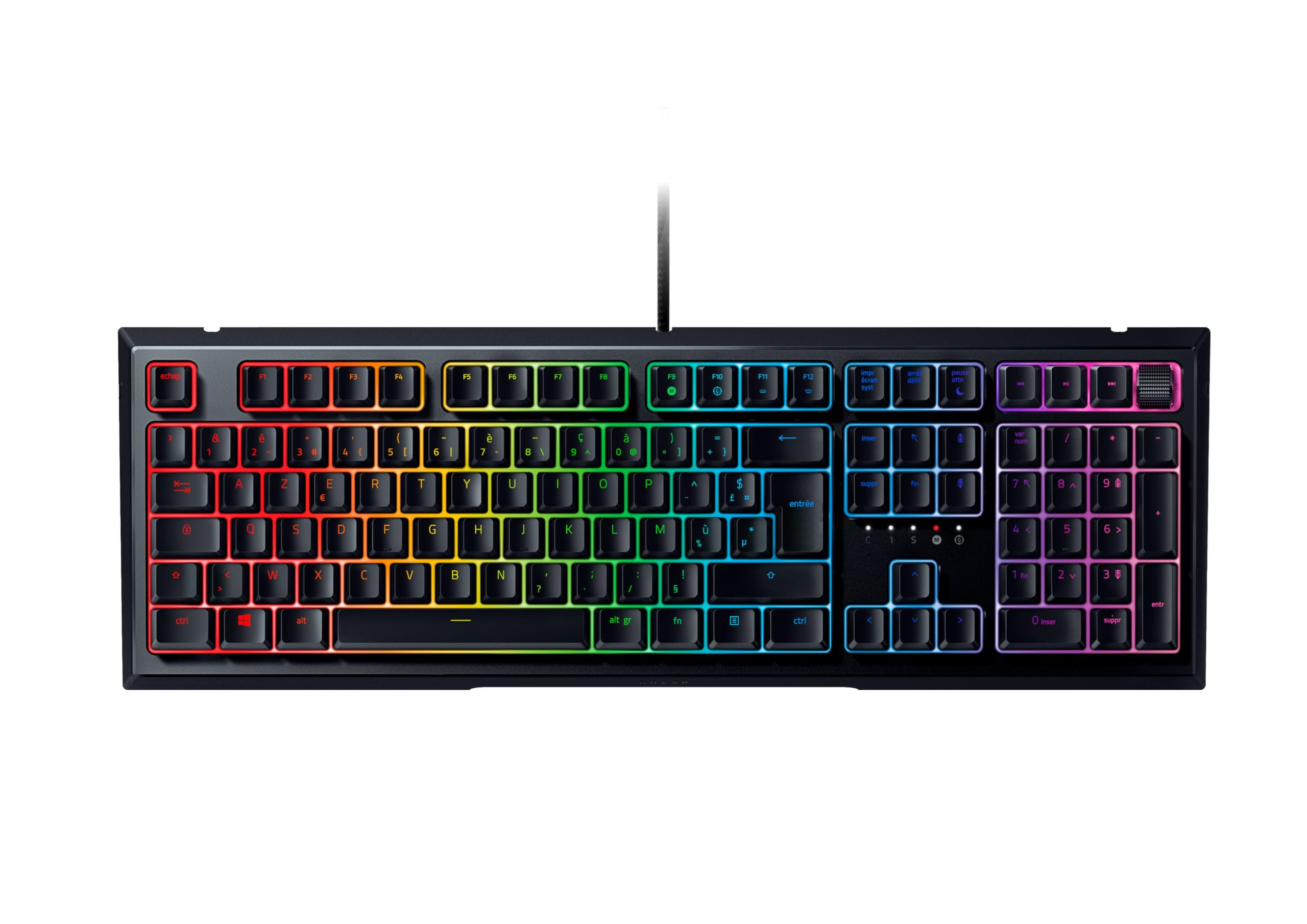 razer-ornata-v2-clavier-de-jeu-m-ca-membrane-rgb-chroma-repose-poignet-magn-tiqu image 1