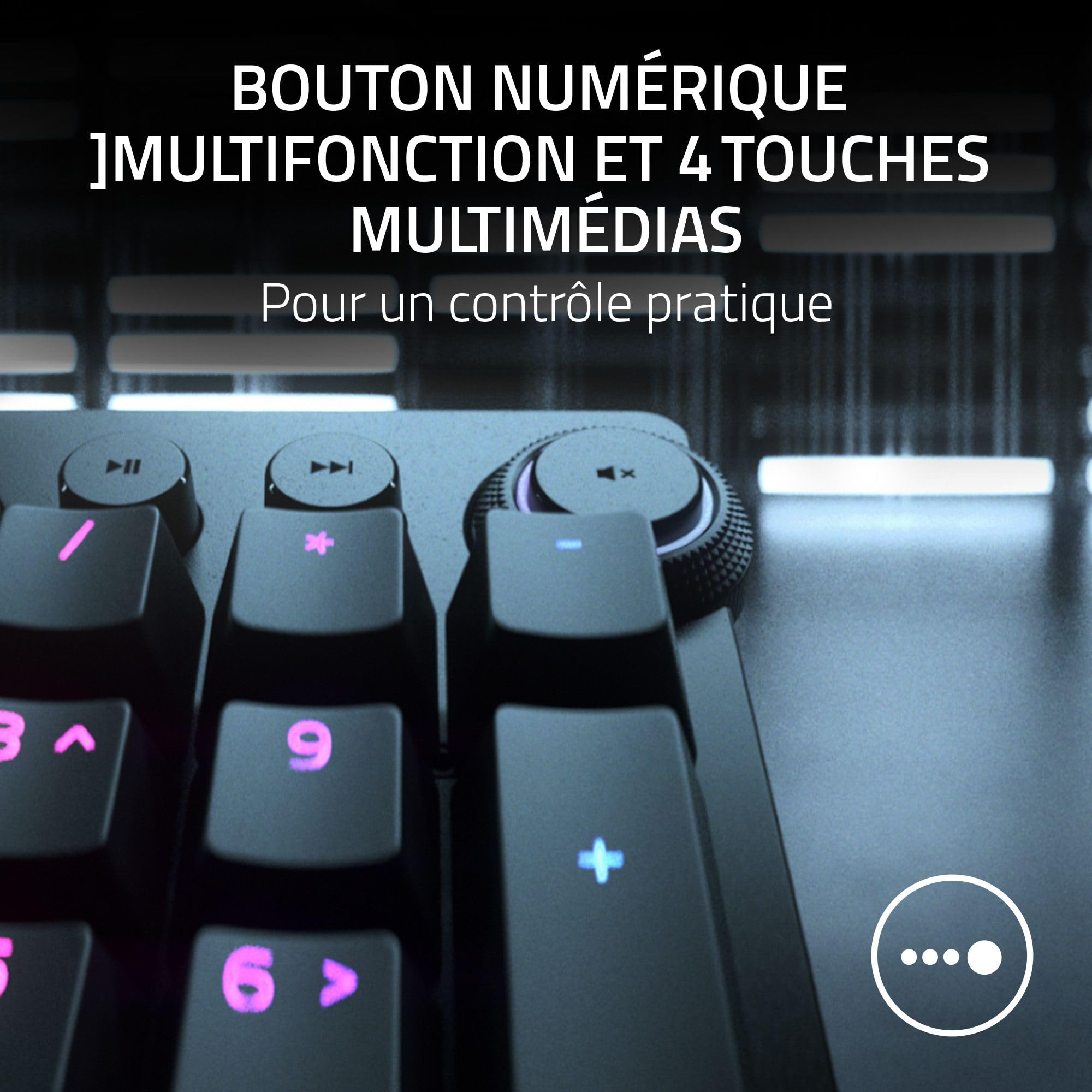 razer-huntsman-v2-analog-clavier-gamer-optique-azerty-avec-switches-optiques-ana image 6