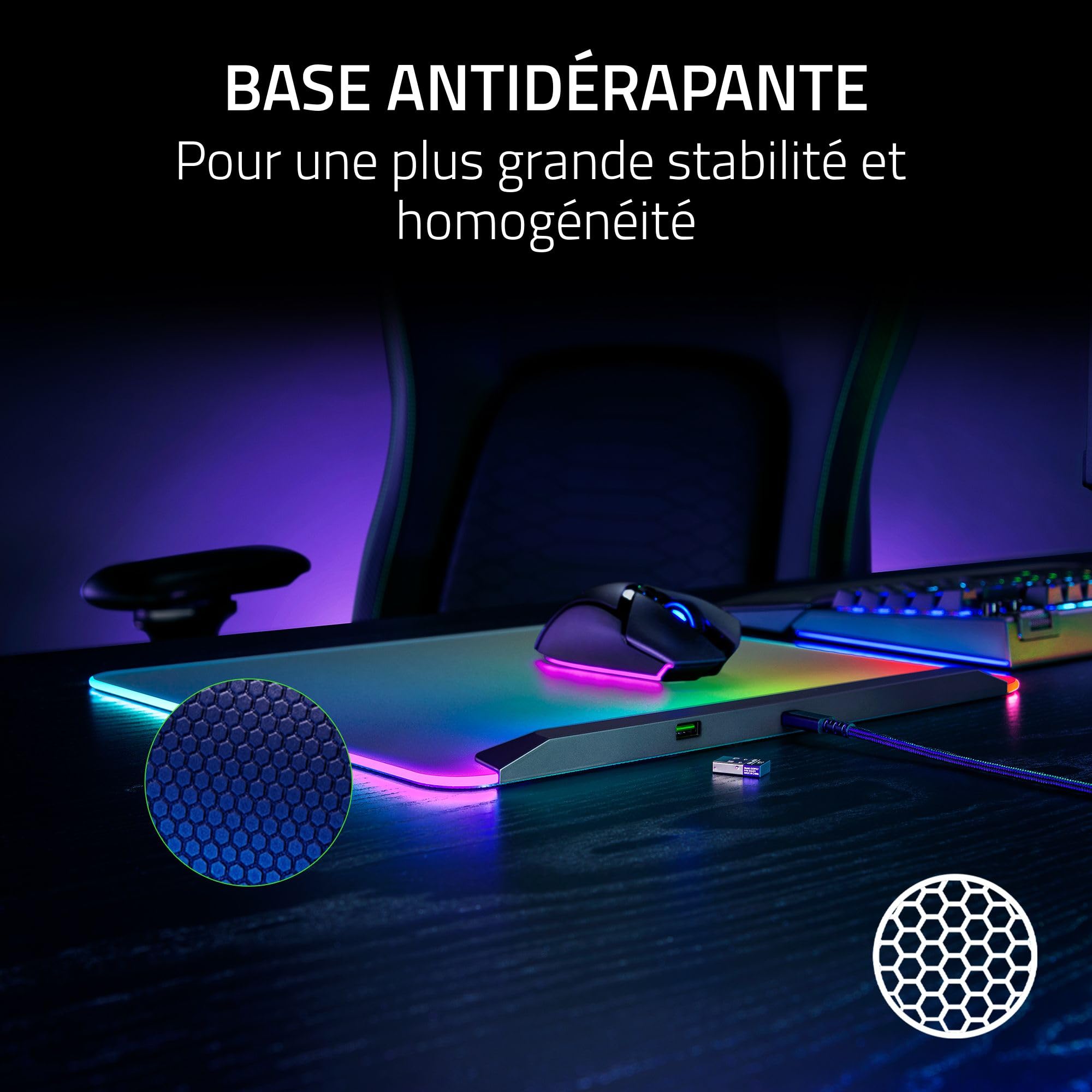 razer-firefly-v2-pro-tapis-de-souris-gaming-r-tro-clair-rgb-chroma-15-zones-port image 8
