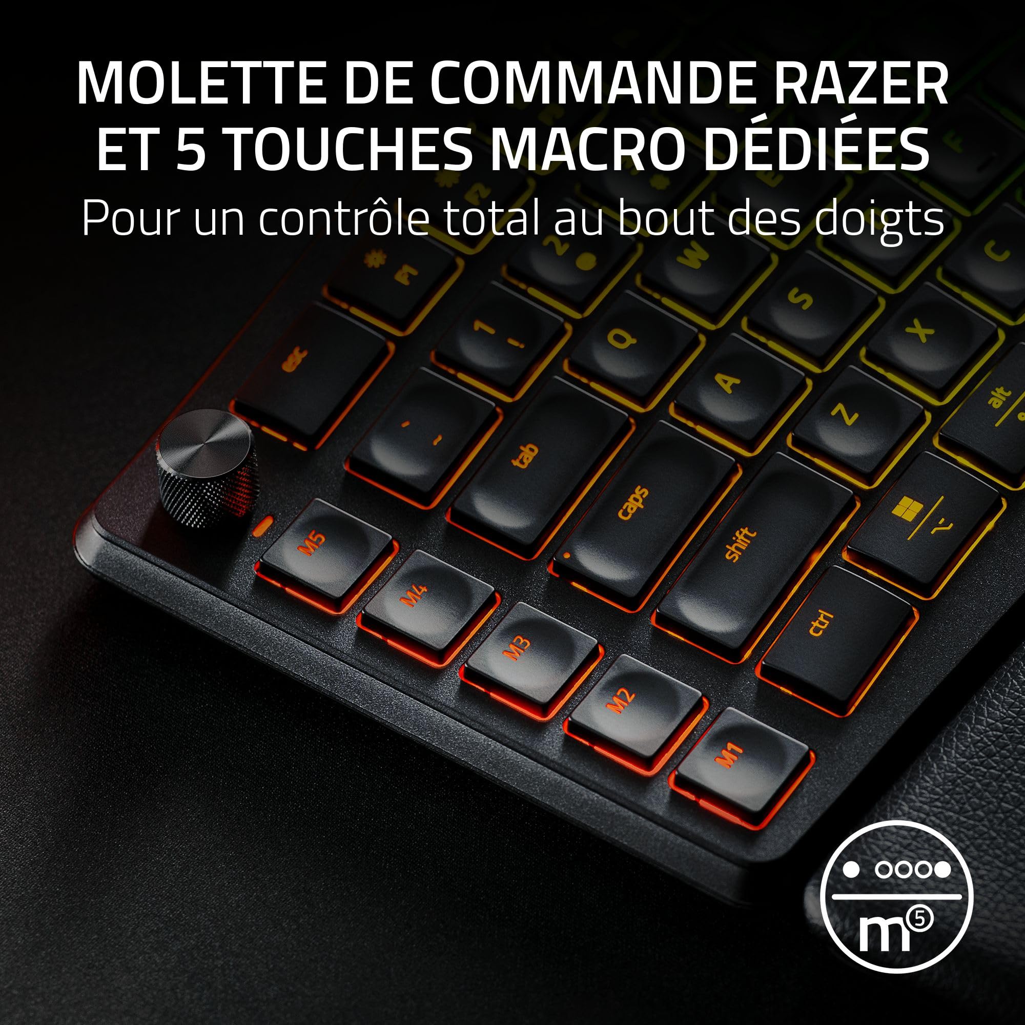 razer-pro-type-ergo-clavier-ergonomique-sans-fil-rgb-disposition-s-par-e-ai-prom image 4