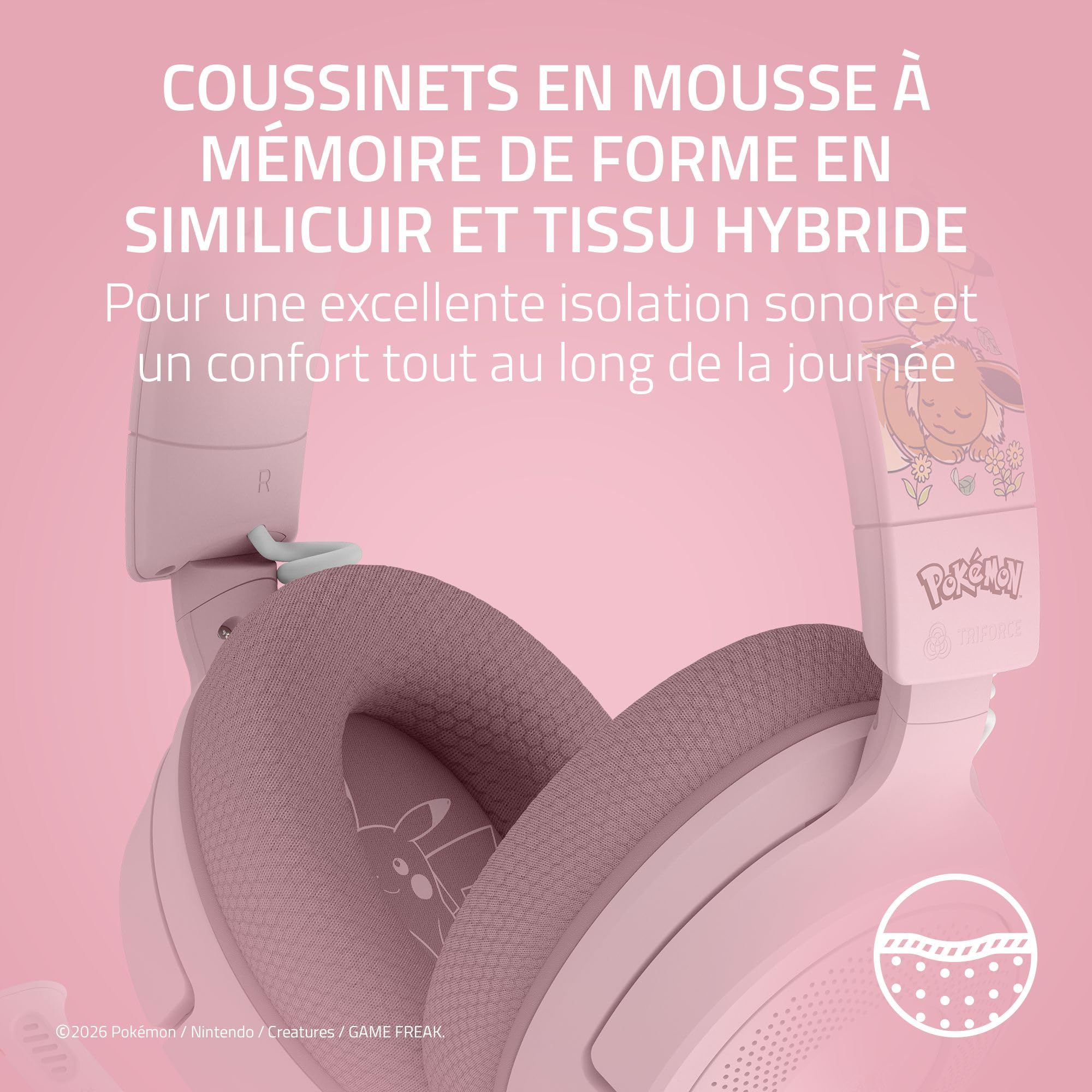 razer-kraken-v4-x-pok-mon-pikachu-eevee-casque-gaming-filaire-usb-haut-parleurs- image 5