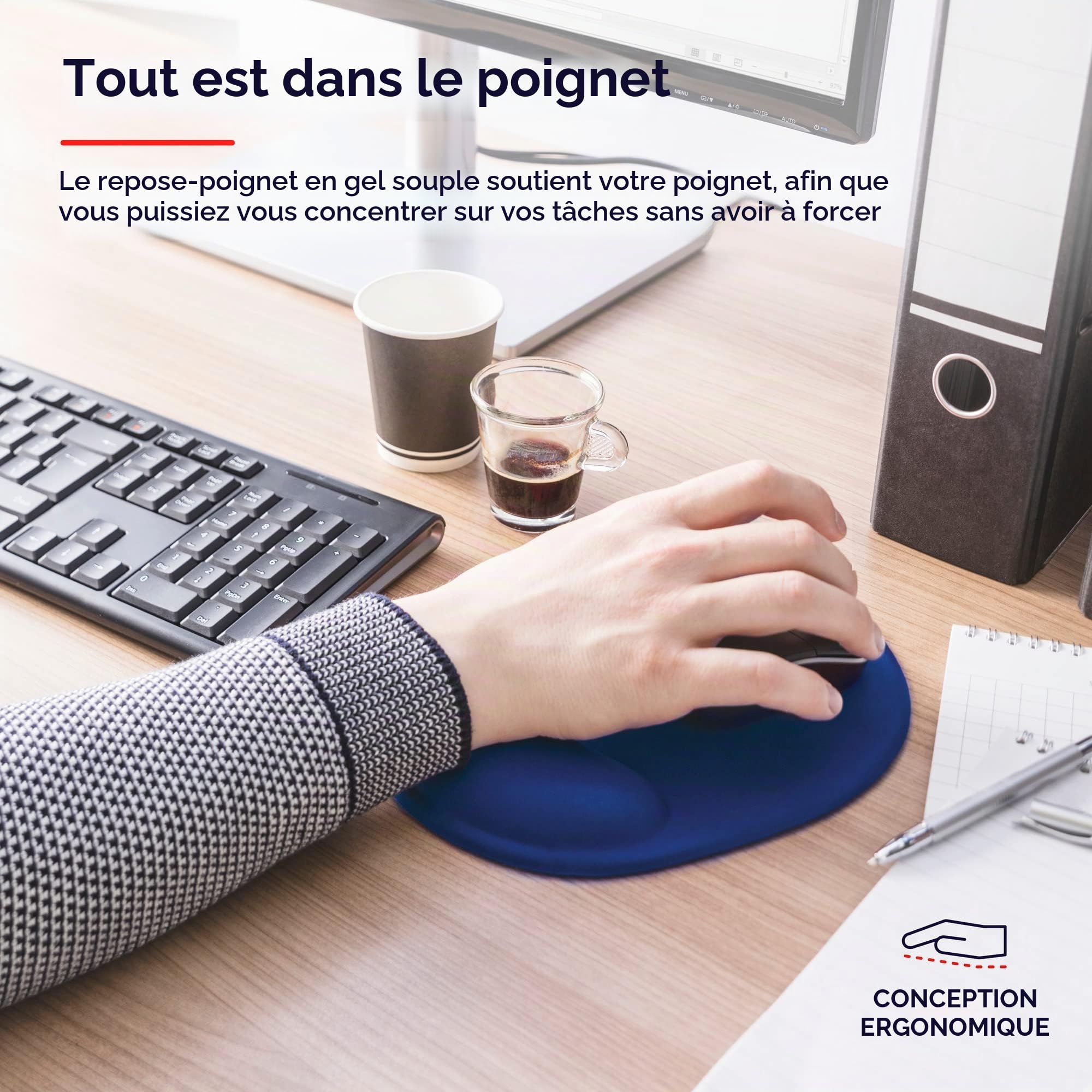 trust-bigfoot-tapis-de-souris-ergonomique-avec-repose-poignet-en-gel-236-x-205-m image 2