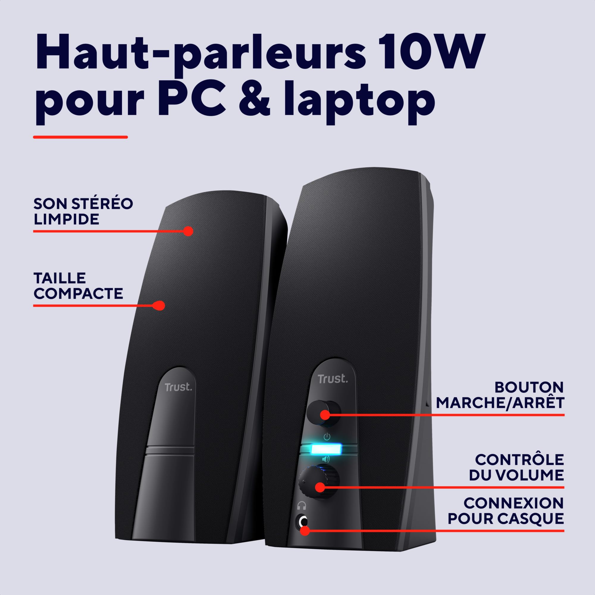 trust-almo-enceintes-pc-st-r-o-2-0-10-w-cr-te-5-w-rms-alimentation-usb-aux-3-5-m image 2