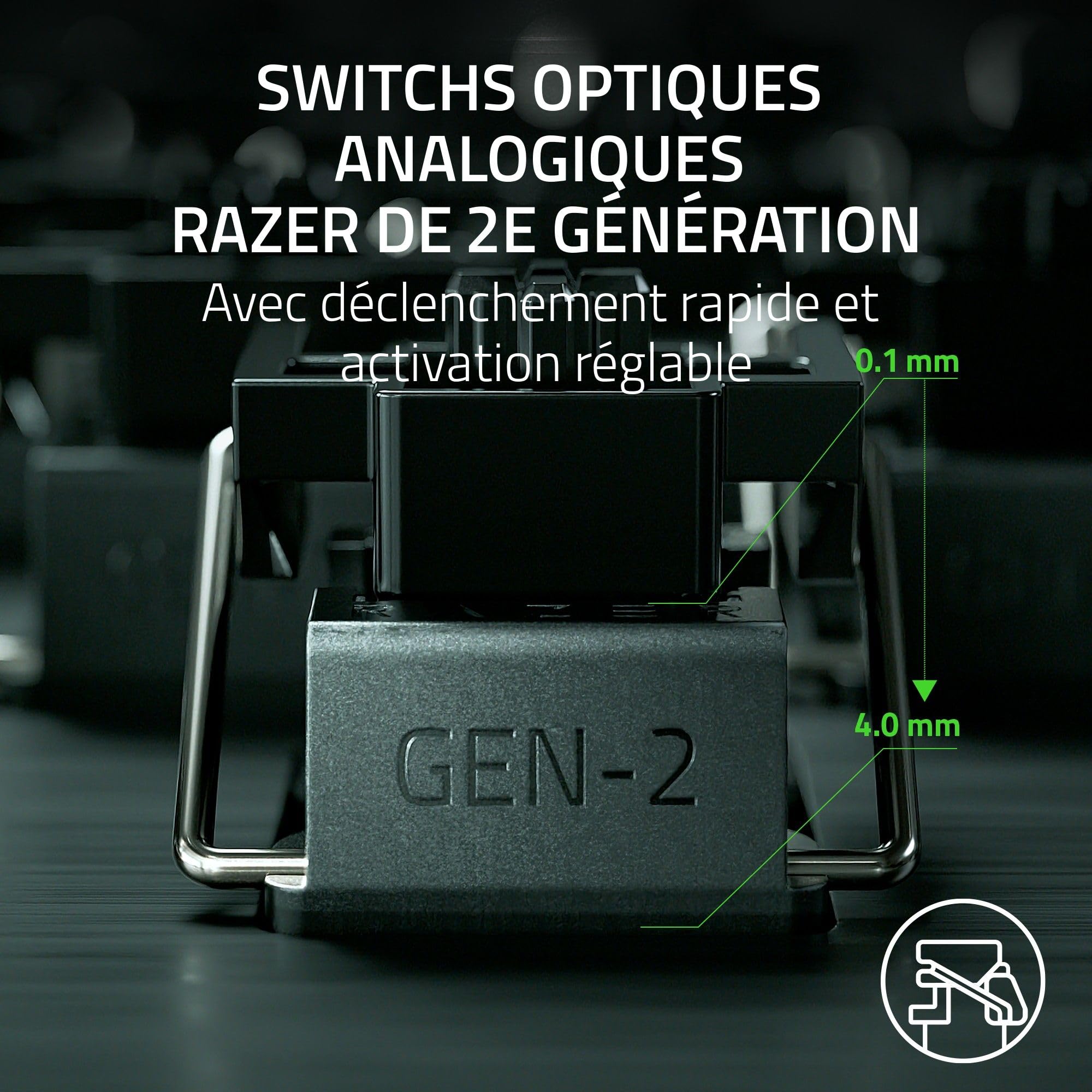 razer-huntsman-v3-pro-azerty-clavier-gamer-optique-analogique-avec-rapid-trigger image 3