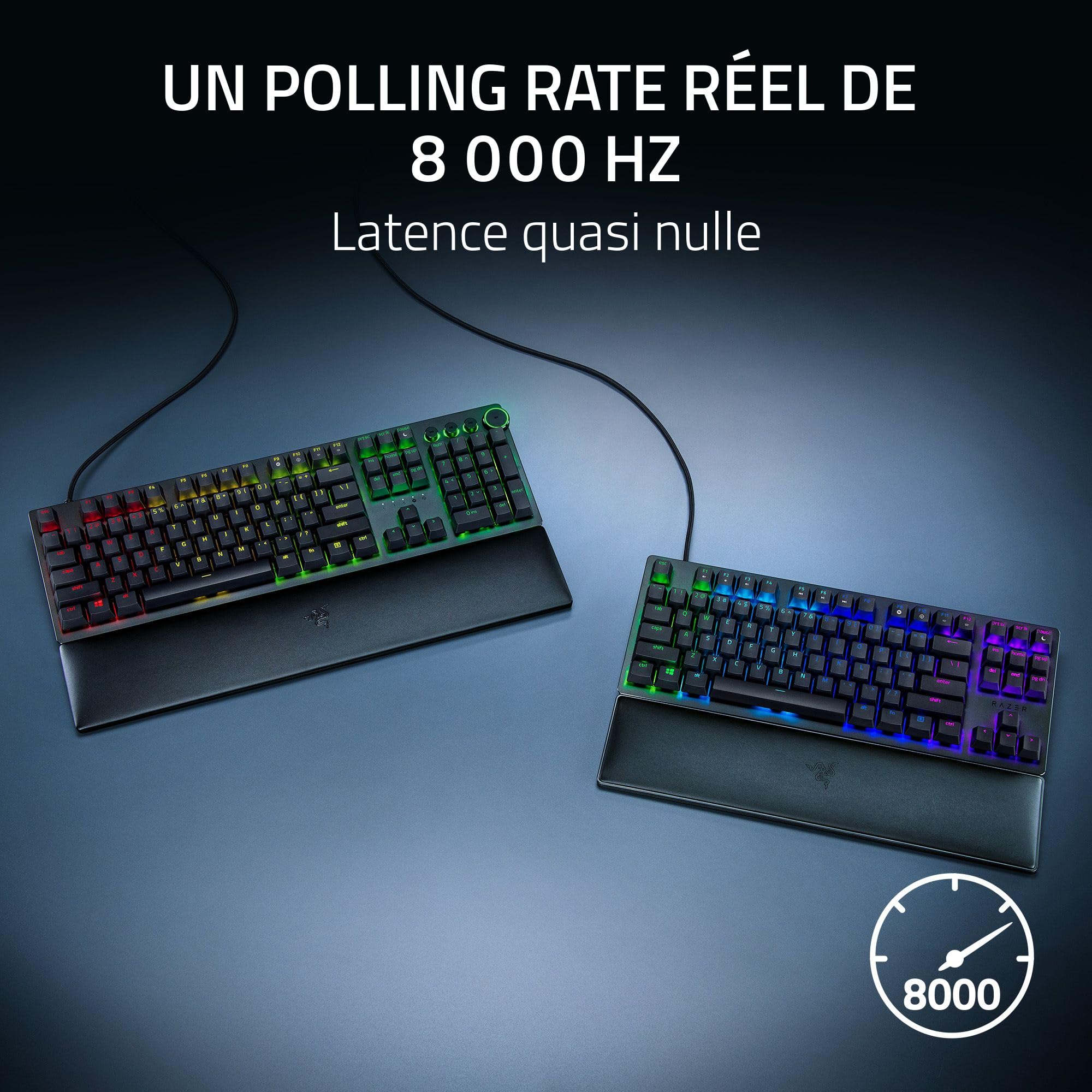 razer-huntsman-v2-switches-violets-clavier-gamer-optique-clicky-azerty-avec-touc image 4