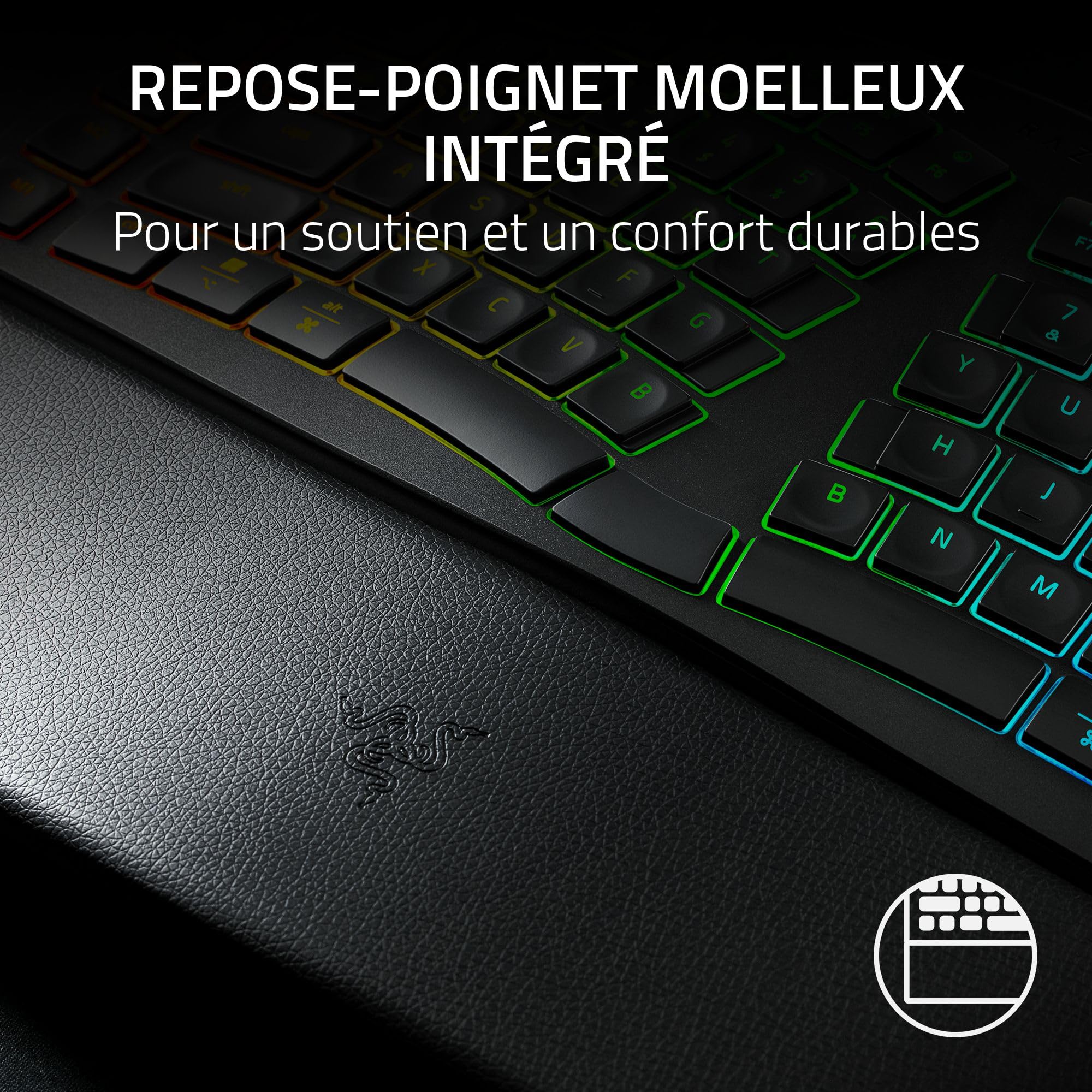 razer-pro-type-ergo-clavier-ergonomique-sans-fil-rgb-disposition-s-par-e-ai-prom image 6