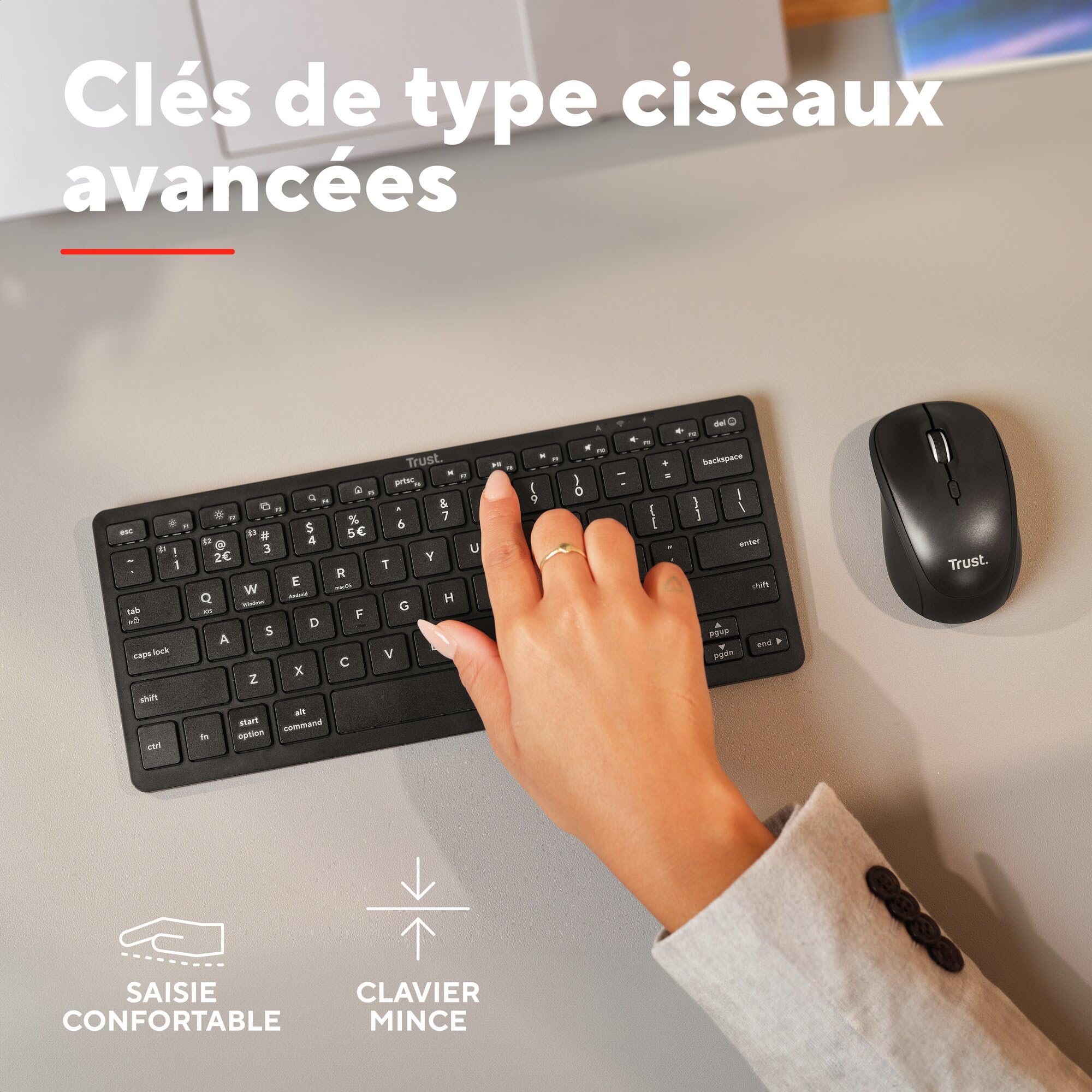 trust-vira-clavier-sans-fil-bluetooth-azerty-fran-ais-rechargeable-multi-apparei image 4