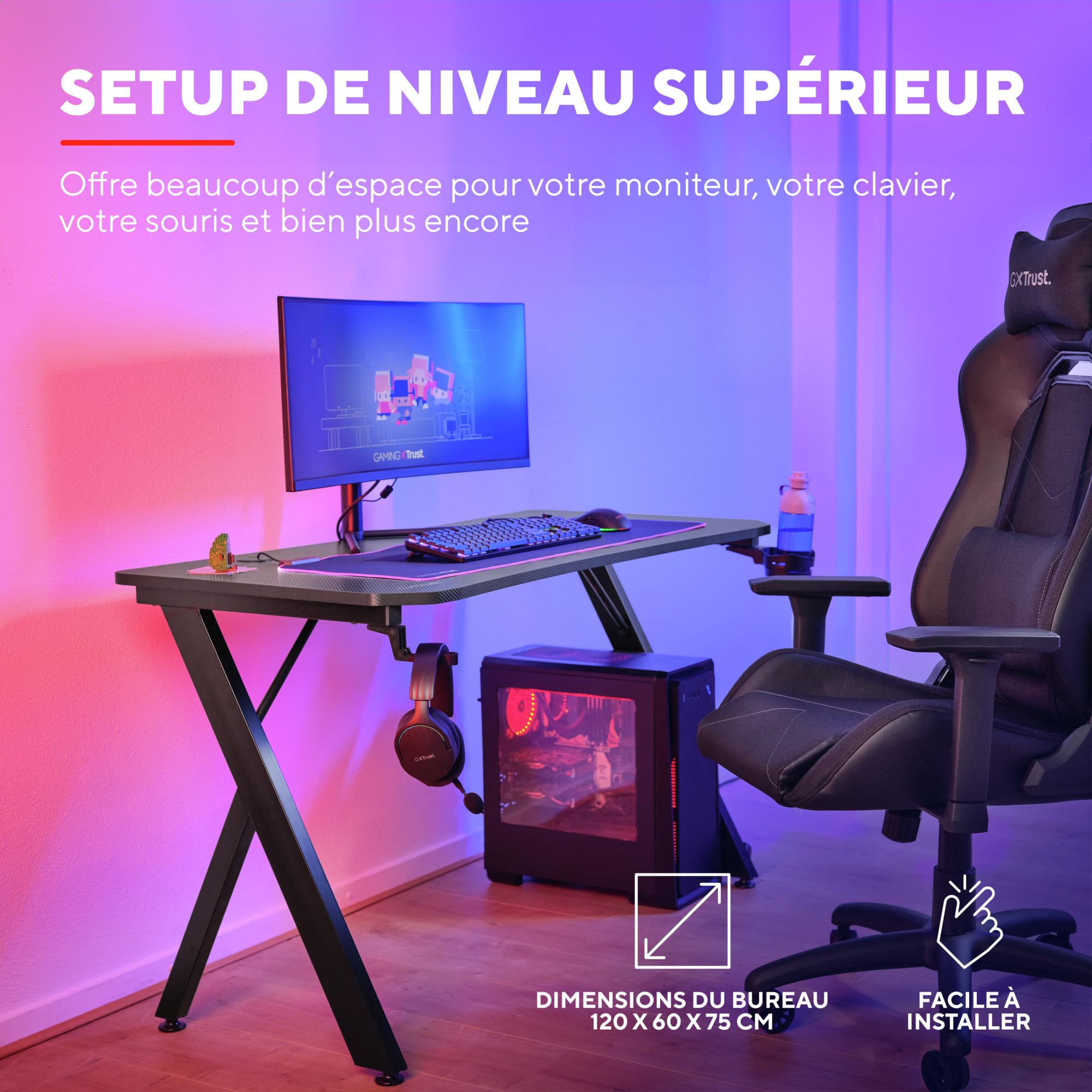 trust-gxt-712-dynamus-bureau-gamer-120x60-cm-avec-pieds-m-talliques-r-glables-re image 3
