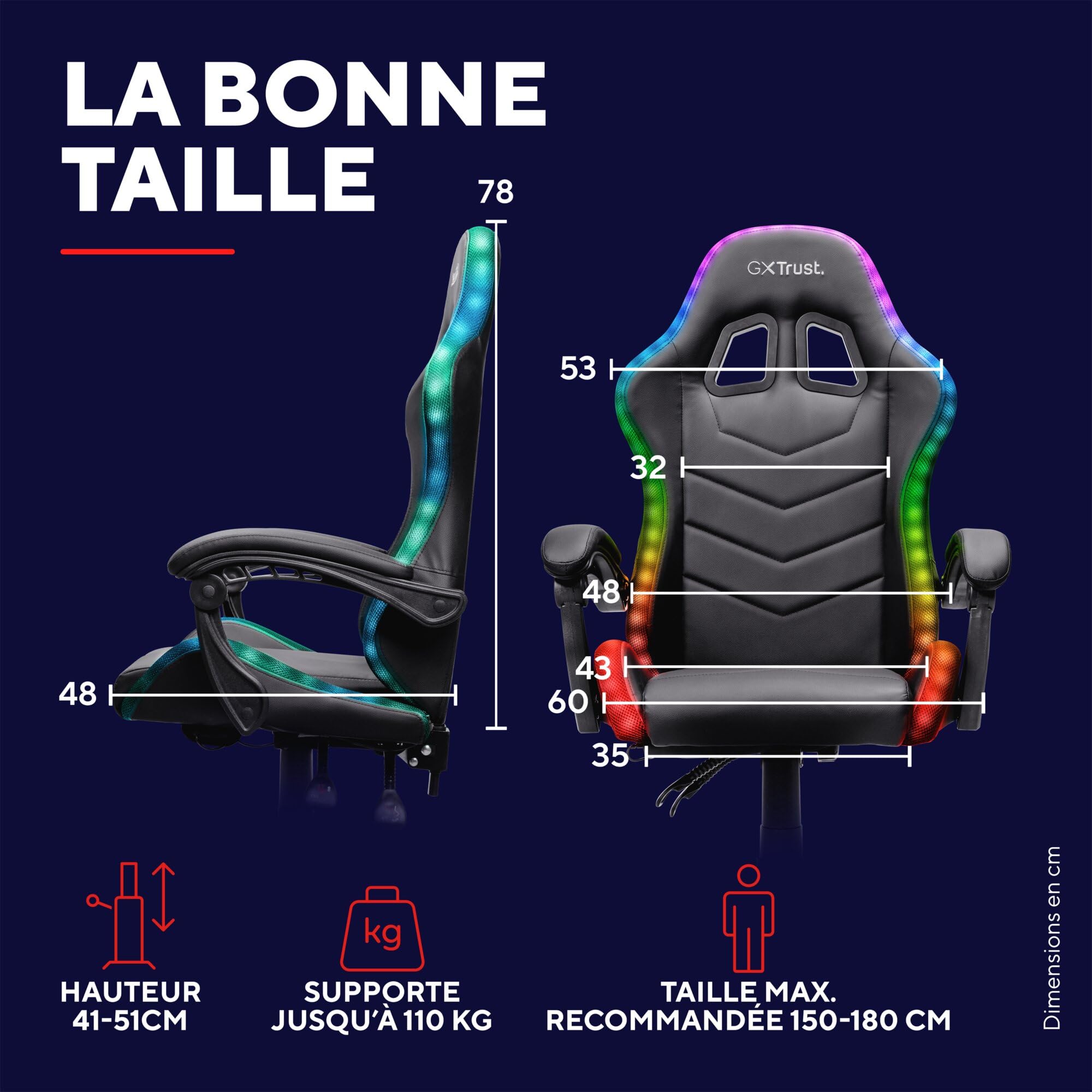 trust-gxt-704-roniq-chaise-gaming-rgb-led-178-couleurs-et-effets-accoudoirs-remb image 3