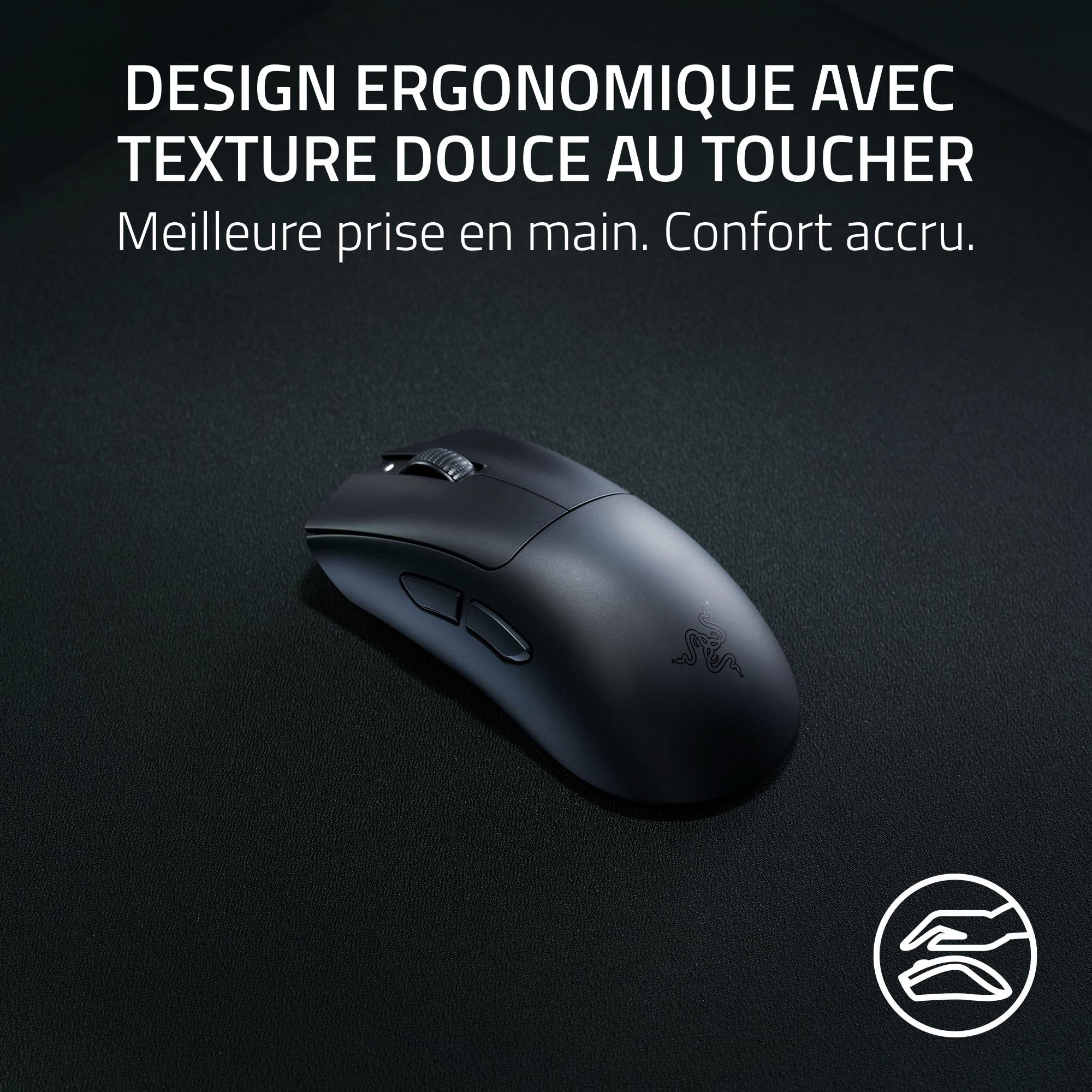 razer-deathadder-v3-hyperspeed-souris-e-sport-sans-fil-ergonomique-ultra-l-g-re- image 3