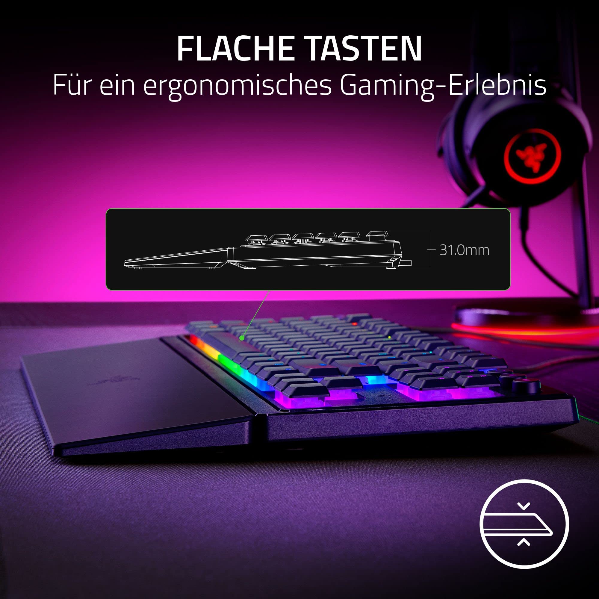 razer-ornata-v3-tkl-clavier-gaming-compact-sans-pav-num-rique-mecha-membrane-low image 2