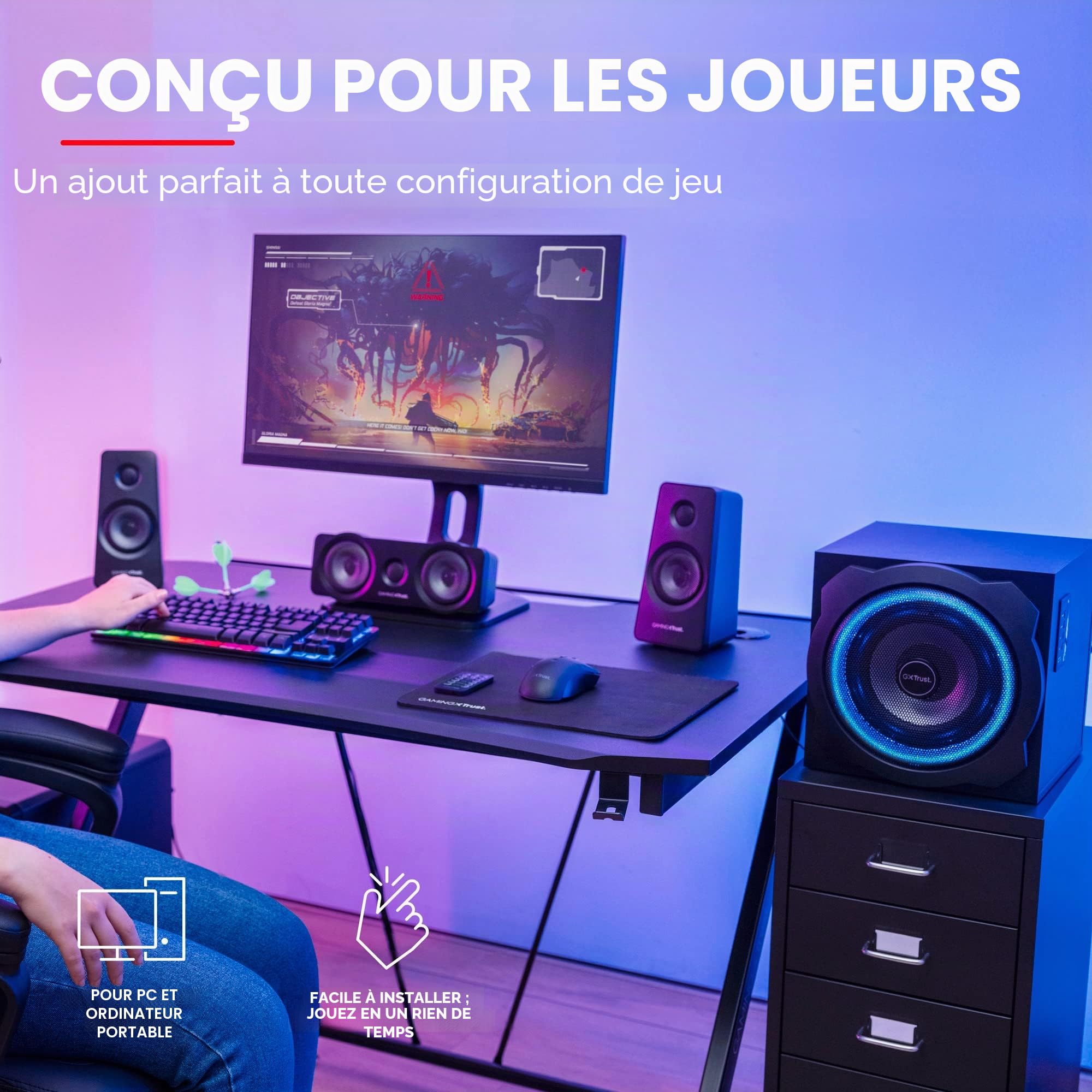 trust-gxt-658-tytan-5-1-kit-d-enceintes-pc-gamer-avec-caisson-de-basses-en-bois- image 3