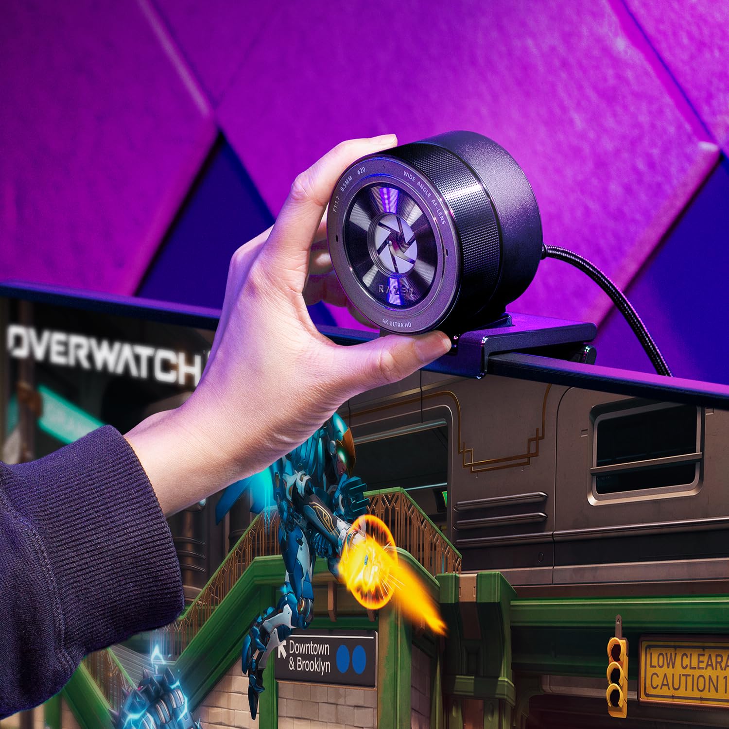 razer-kiyo-pro-ultra-webcam-4k-streaming-et-cr-ation-avec-capteur-sony-starvis-2 image 2