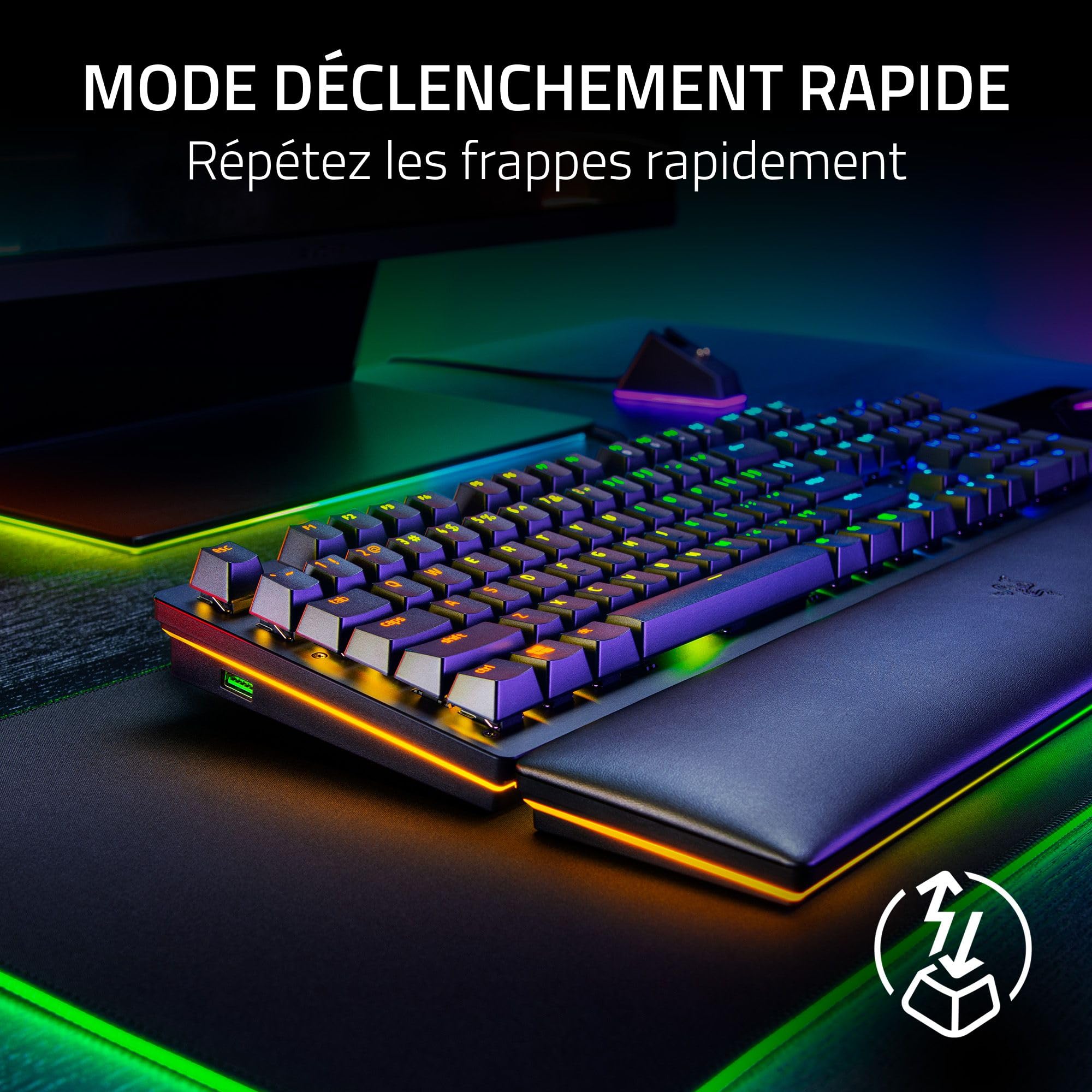razer-huntsman-v2-analog-clavier-gamer-optique-azerty-avec-switches-optiques-ana image 3
