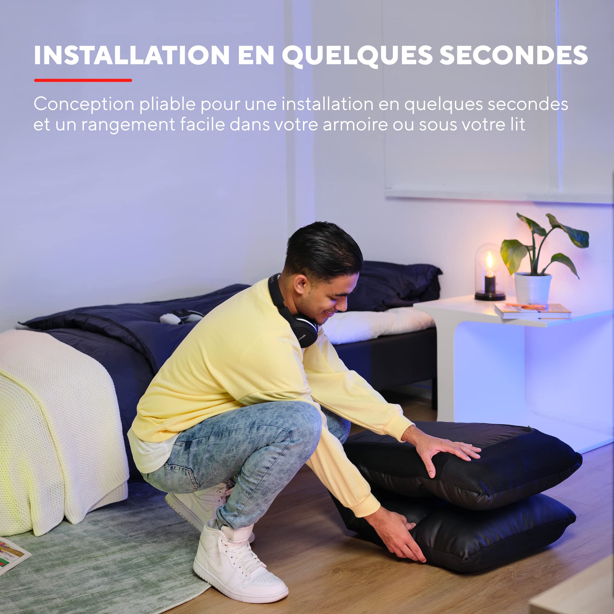trust-gaming-gxt-718-rayzee-chaise-gaming-au-sol-pliable-coussin-de-sol-pour-con image 4