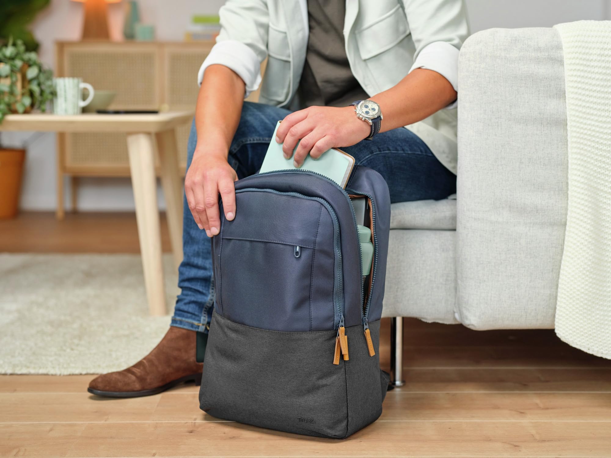 trust-lisboa-sac-dos-ordinateur-portable-16-pouces-23-l-tissu-recycl-12-bouteill image 8