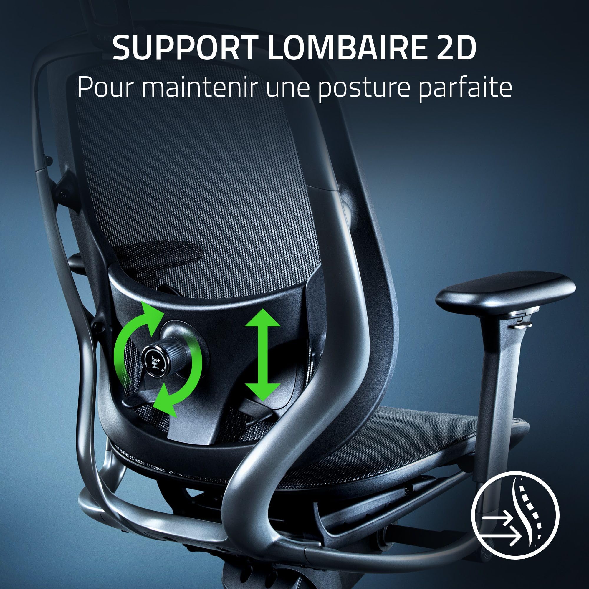 razer-fujin-pro-chaise-gaming-en-maille-respirante-avec-synchro-tilt-support-lom image 6