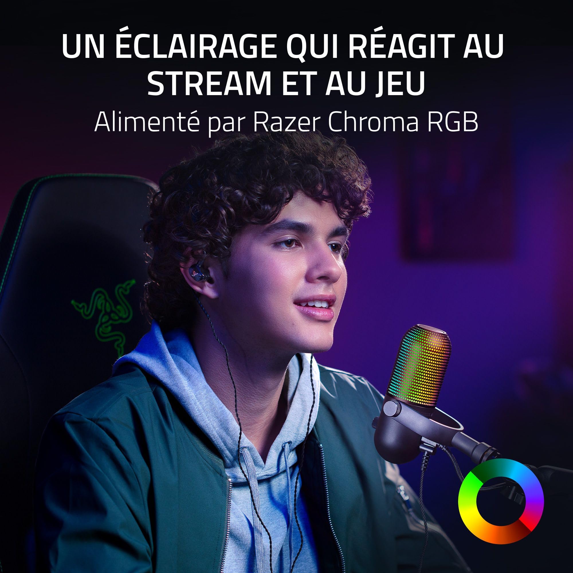 razer-seiren-v3-chroma-microphone-usb-rgb-clairage-chroma-r-actif-au-stream-capt image 2