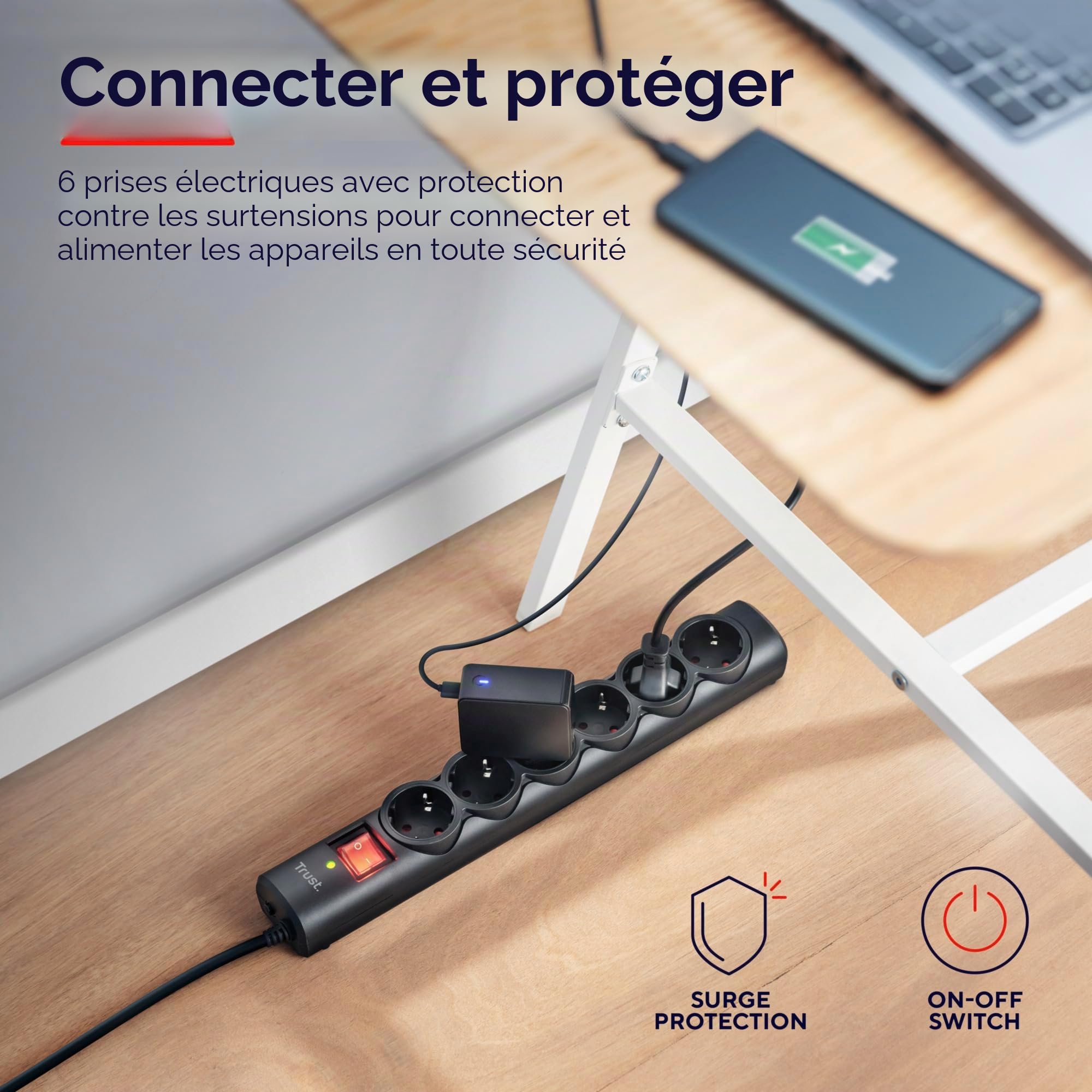 trust-multiprise-lectrique-6-prises-parafoudre-avec-c-ble-1-8-m-et-interrupteur- image 2