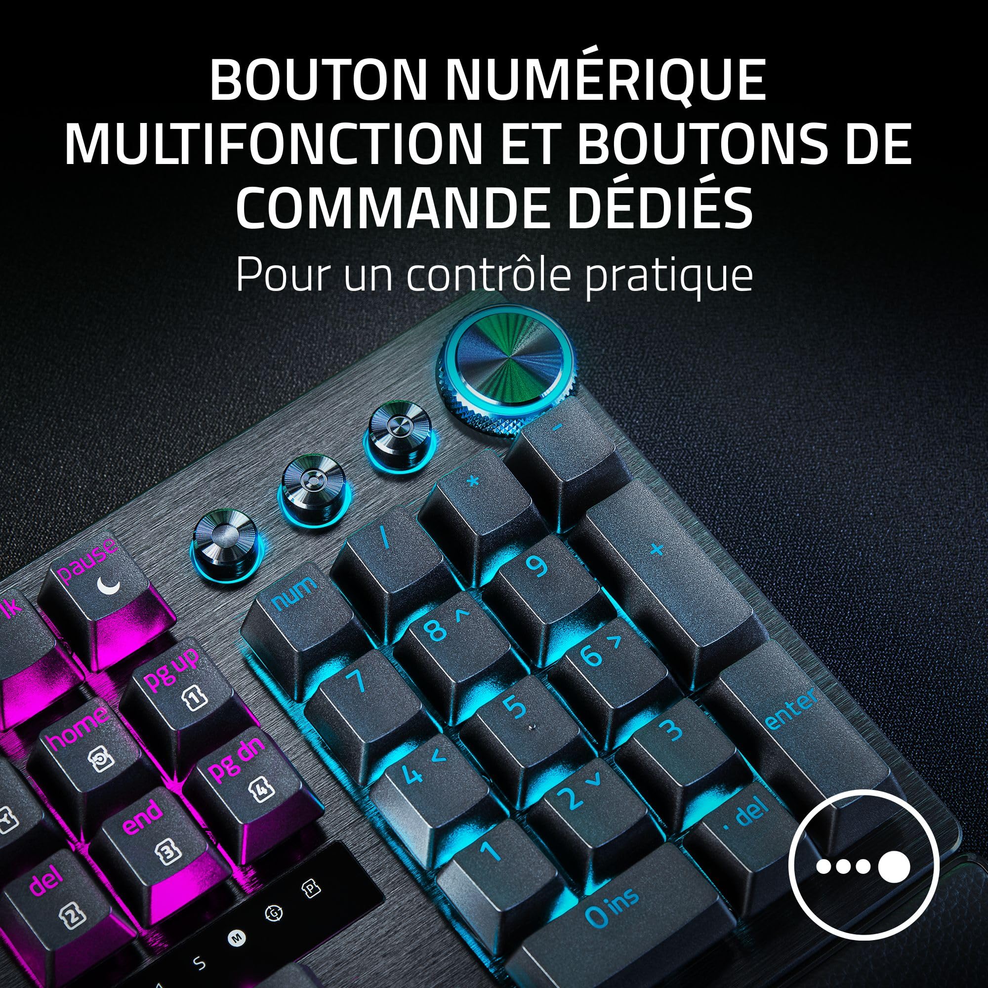 razer-huntsman-v3-pro-azerty-clavier-gamer-optique-analogique-avec-rapid-trigger image 8