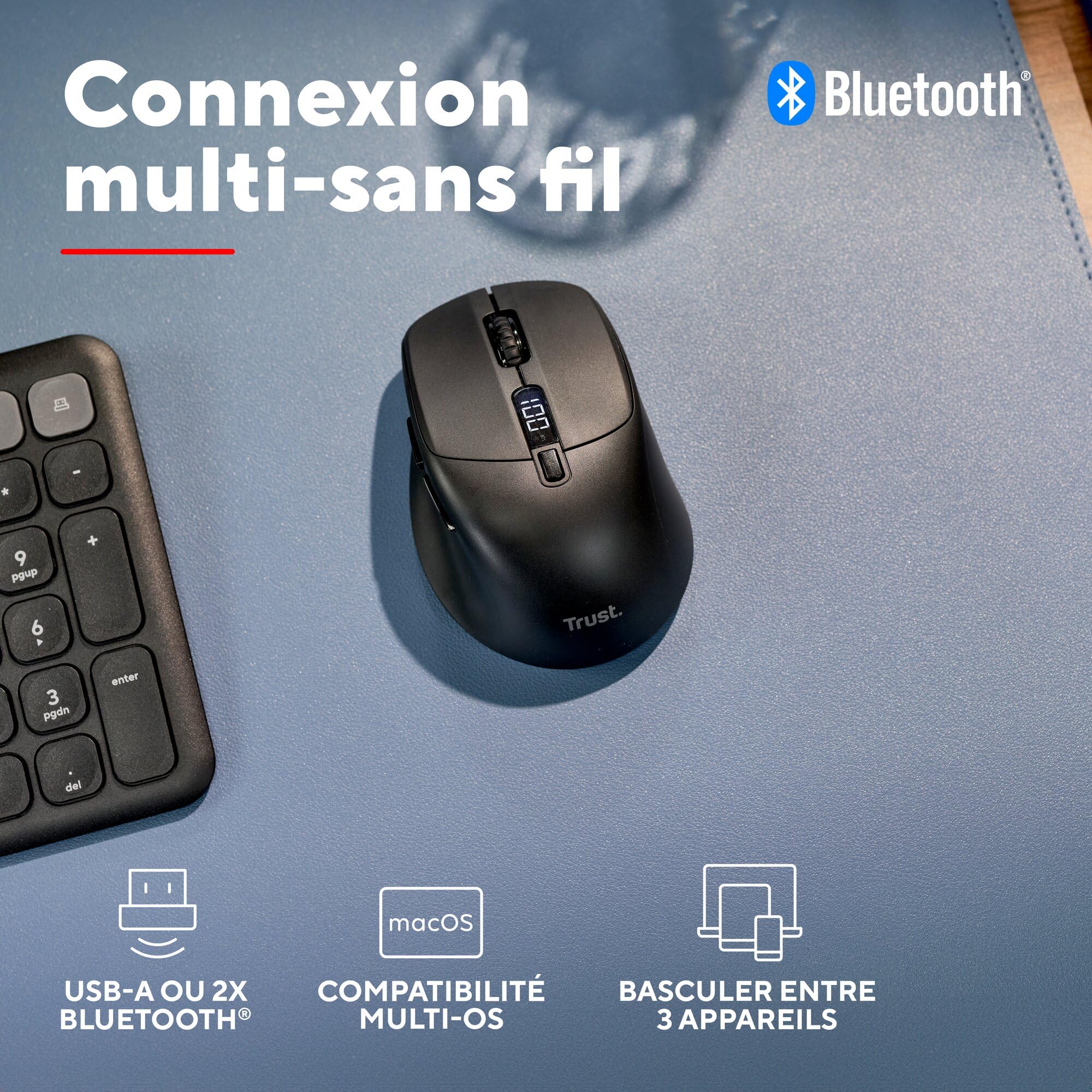 trust-zevo-souris-sans-fil-multi-appareils-recharge-ultra-rapide-noire-bluetooth image 4