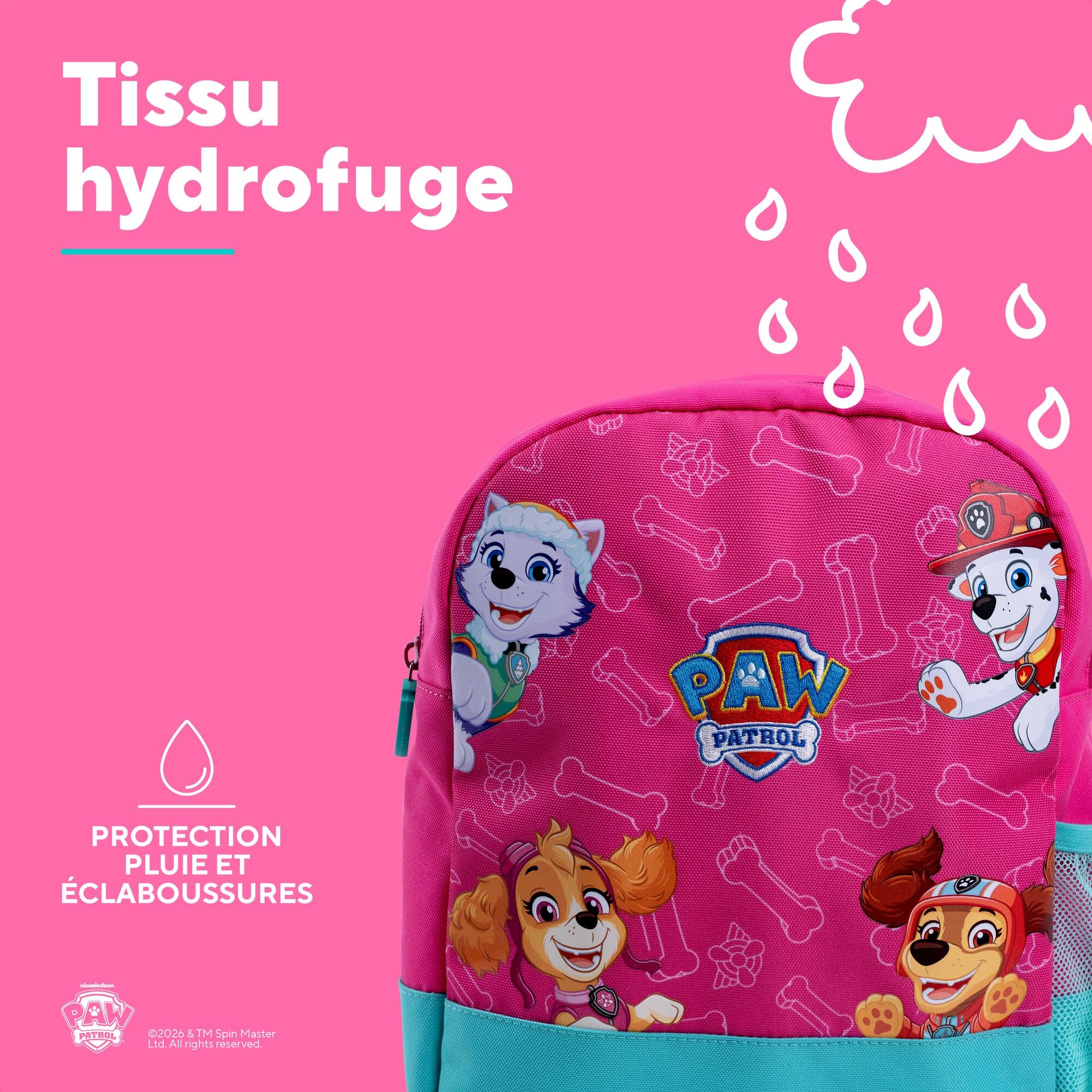 trust-vymo-sac-dos-enfant-pat-patrouille-paw-patrol-rose-compartiment-tablette-r image 4