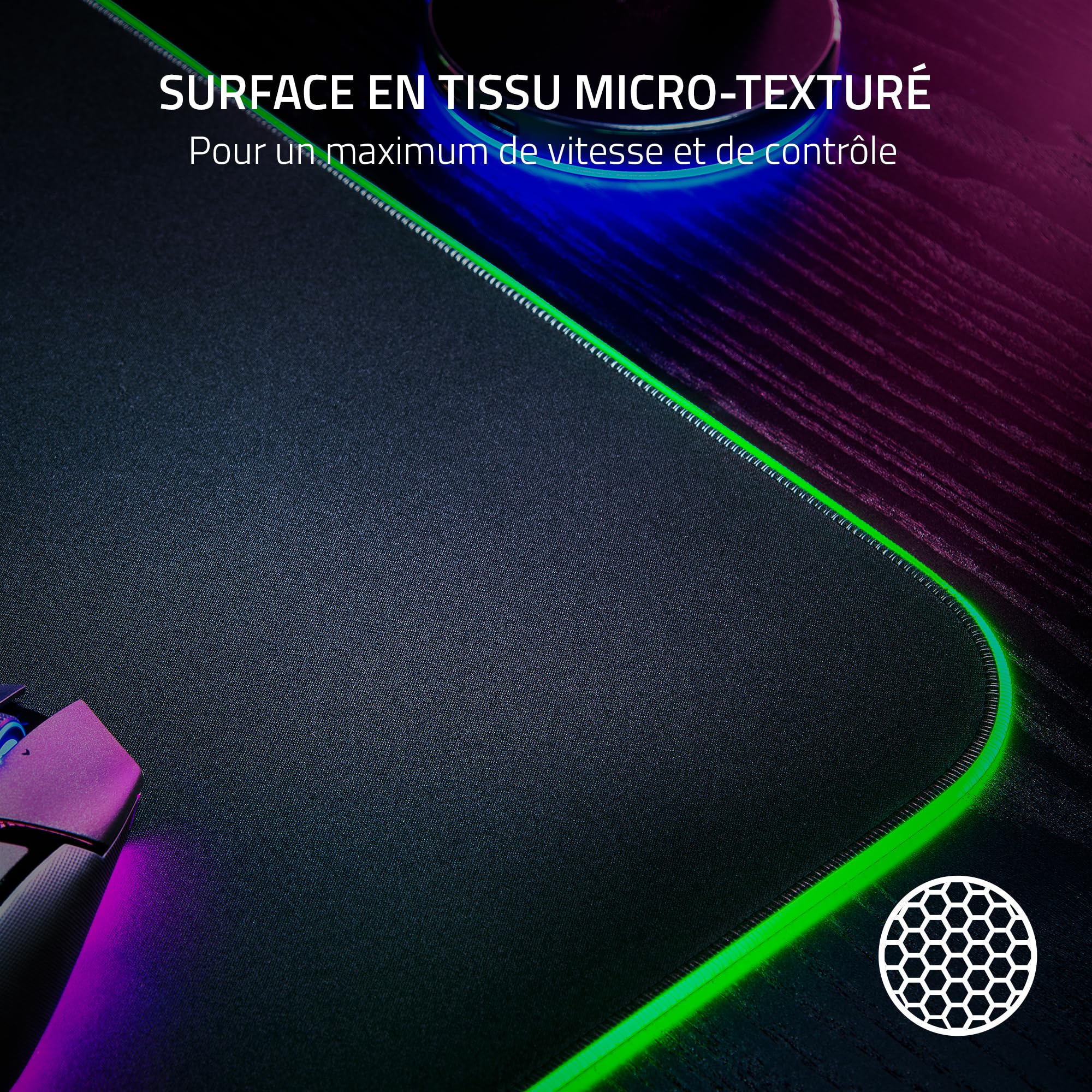 razer-goliathus-chroma-3xl-tapis-de-souris-gaming-souple-xxl-avec-clairage-chrom image 2